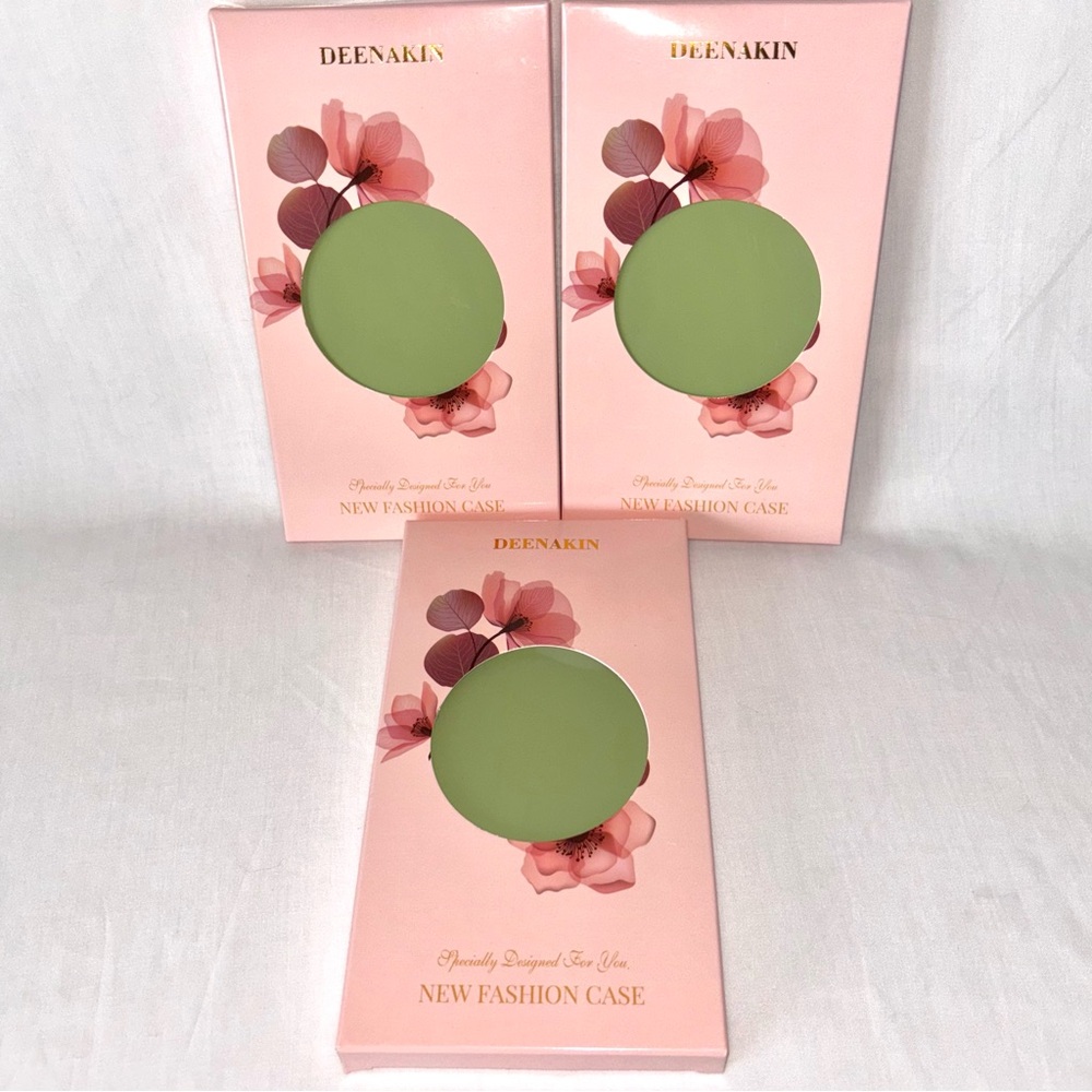 Deenakin IPhone 14 Pro Max Silicone Phone Case Avocado Green Set of 3 NEW in Box